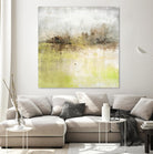 Granulated Peridot by Maeve Harris on GIANT ART - green abstract