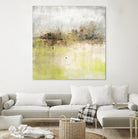 Granulated Peridot by Maeve Harris on GIANT ART - green abstract