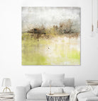 Granulated Peridot by Maeve Harris on GIANT ART - green abstract