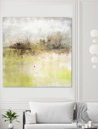 Granulated Peridot by Maeve Harris on GIANT ART - green abstract