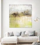 Granulated Peridot by Maeve Harris on GIANT ART - green abstract