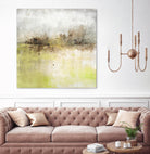 Granulated Peridot by Maeve Harris on GIANT ART - green abstract