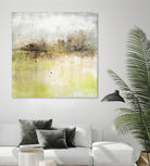 Granulated Peridot by Maeve Harris on GIANT ART - green abstract