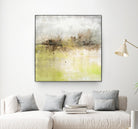 Granulated Peridot by Maeve Harris on GIANT ART - green abstract