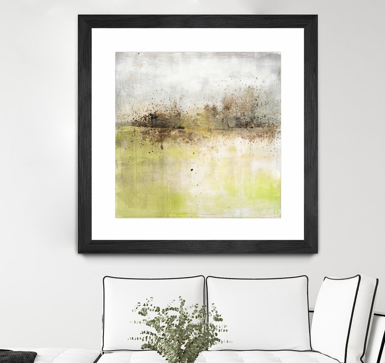 Granulated Peridot by Maeve Harris on GIANT ART - green abstract