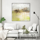 Granulated Peridot by Maeve Harris on GIANT ART - green abstract