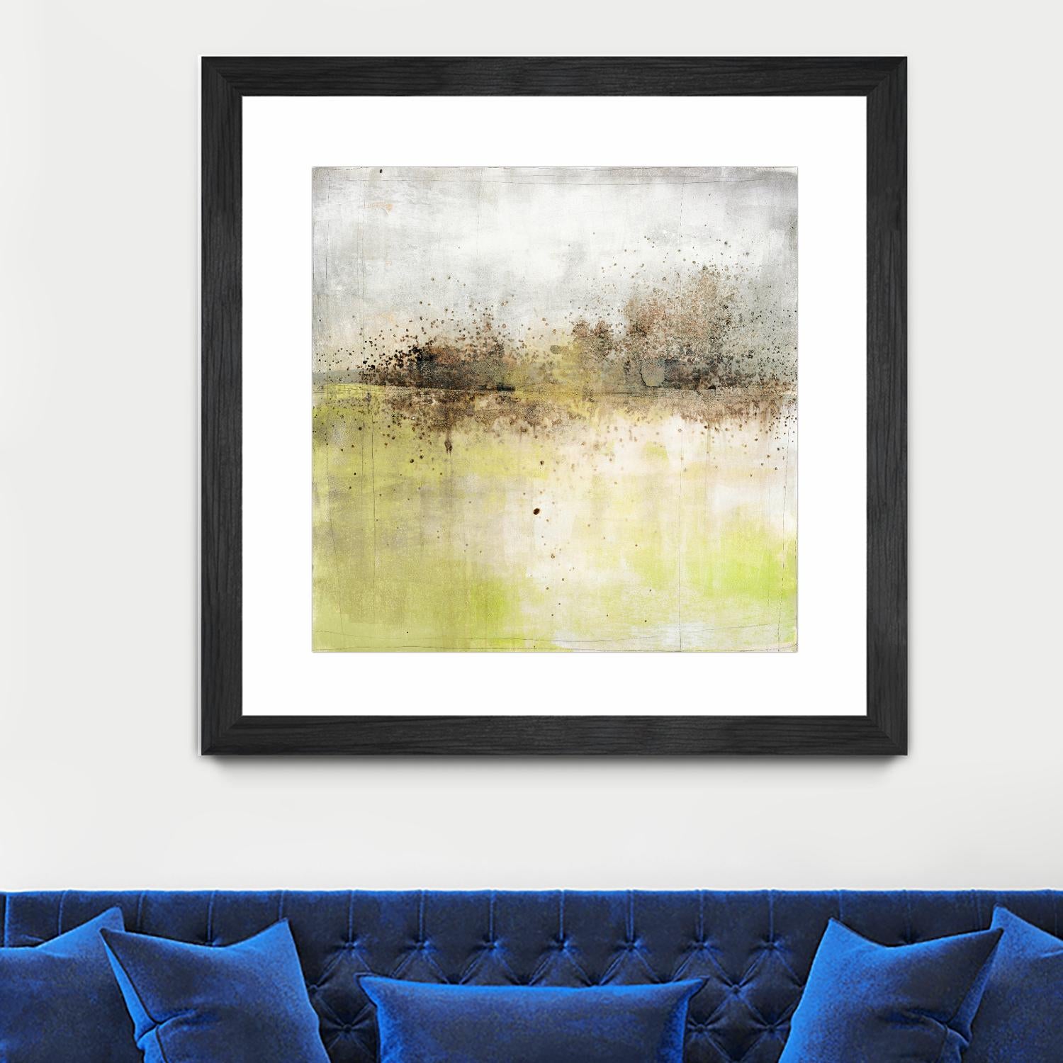 Granulated Peridot by Maeve Harris on GIANT ART - green abstract