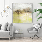 Granulated Peridot by Maeve Harris on GIANT ART - green abstract