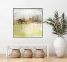 Granulated Peridot by Maeve Harris on GIANT ART - green abstract