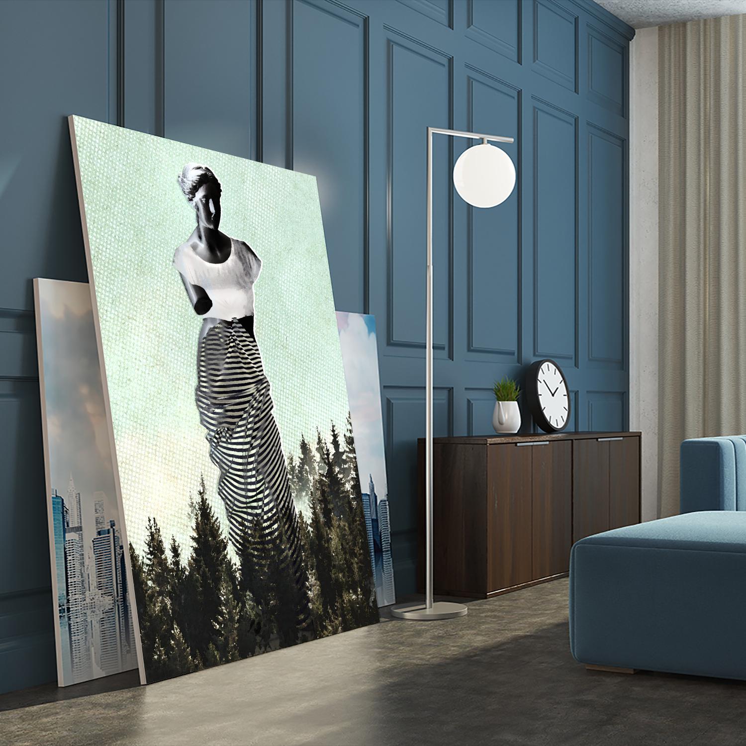 Hipster Venus by THE Studio on GIANT ART - green contemporary