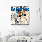 Be Fearless by THE Studio on GIANT ART - blue vintage