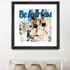 Be Fearless by THE Studio on GIANT ART - blue vintage