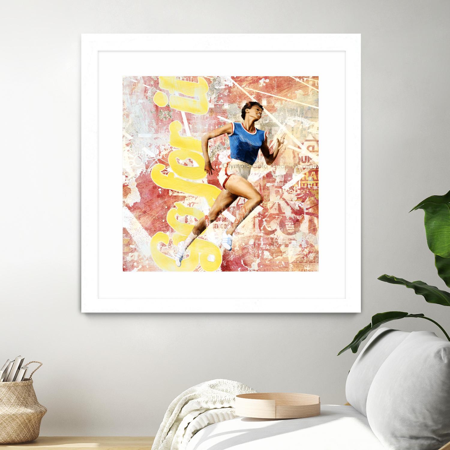 Go For It by THE Studio on GIANT ART - red vintage