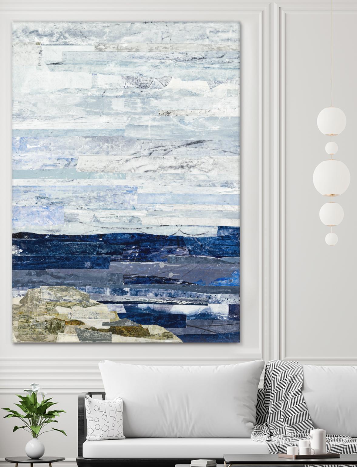 Linear Progression 1 by Kyle Goderwis on GIANT ART - grey abstract