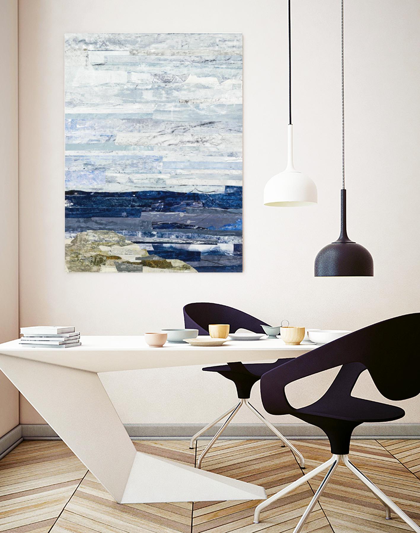 Linear Progression 1 by Kyle Goderwis on GIANT ART - grey abstract