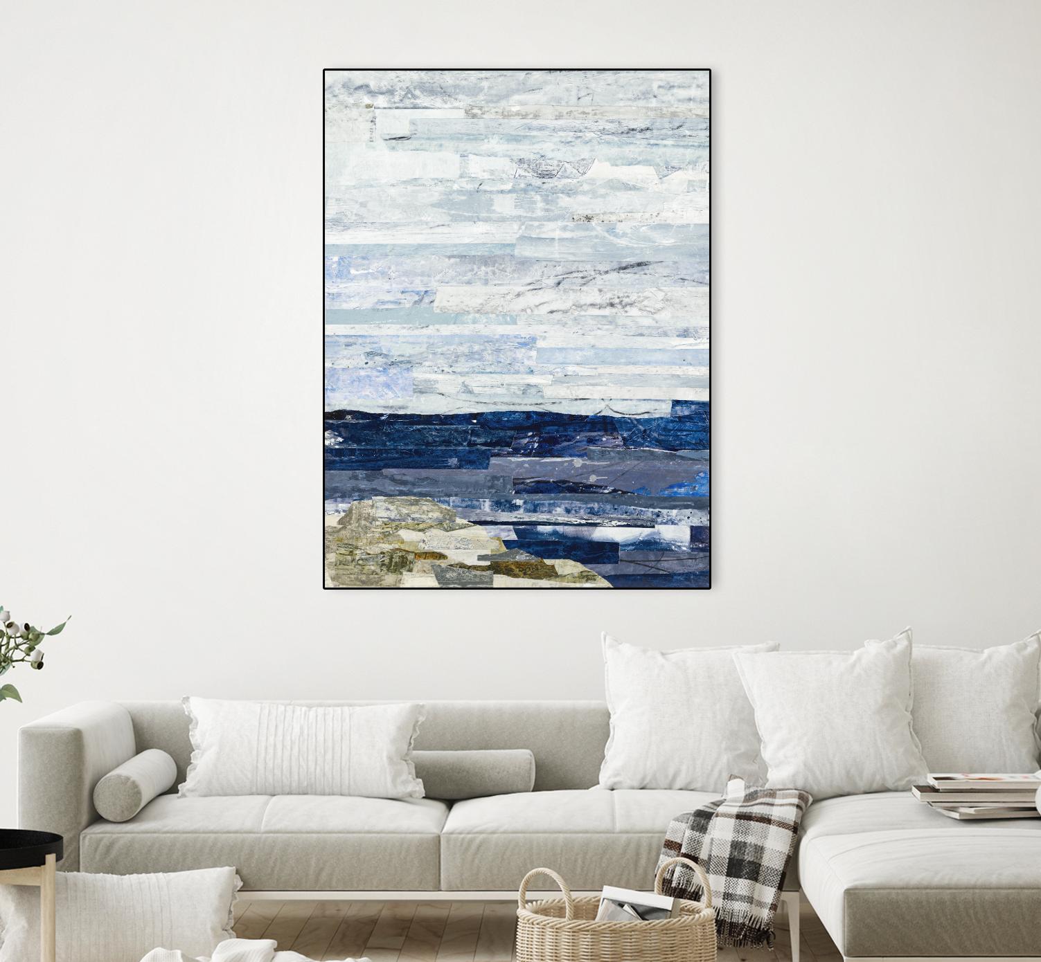 Linear Progression 1 by Kyle Goderwis on GIANT ART - grey abstract