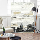 Linear Progression 4 by Kyle Goderwis on GIANT ART - grey abstract