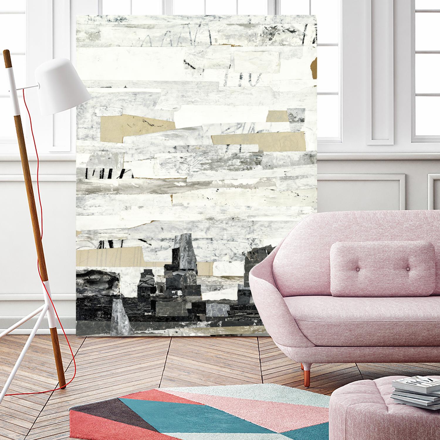 Linear Progression 4 by Kyle Goderwis on GIANT ART - grey abstract