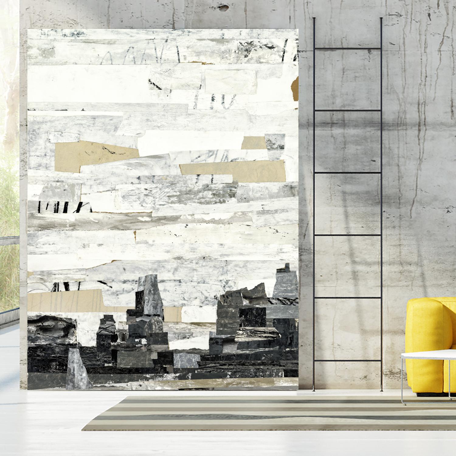 Linear Progression 4 by Kyle Goderwis on GIANT ART - grey abstract