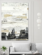 Linear Progression 4 by Kyle Goderwis on GIANT ART - grey abstract