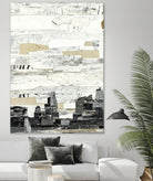 Linear Progression 4 by Kyle Goderwis on GIANT ART - grey abstract