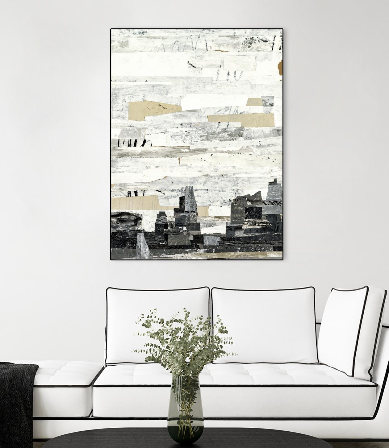 Linear Progression 4 by Kyle Goderwis on GIANT ART - grey abstract