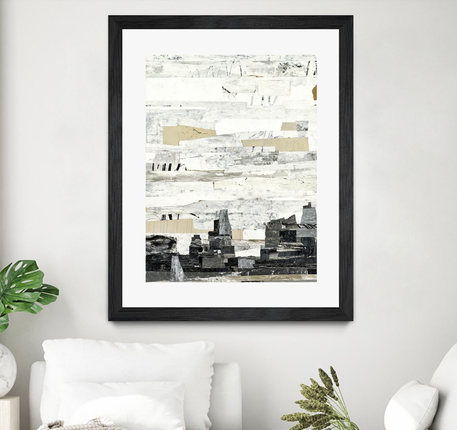 Linear Progression 4 by Kyle Goderwis on GIANT ART - grey abstract