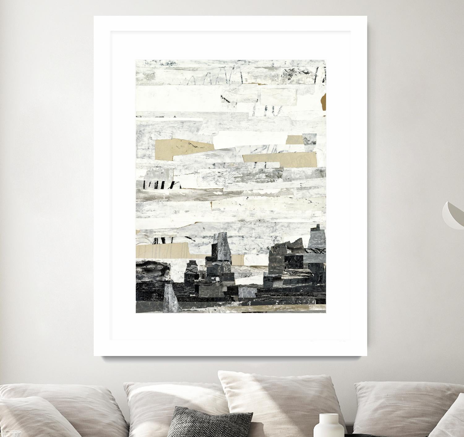 Linear Progression 4 by Kyle Goderwis on GIANT ART - grey abstract