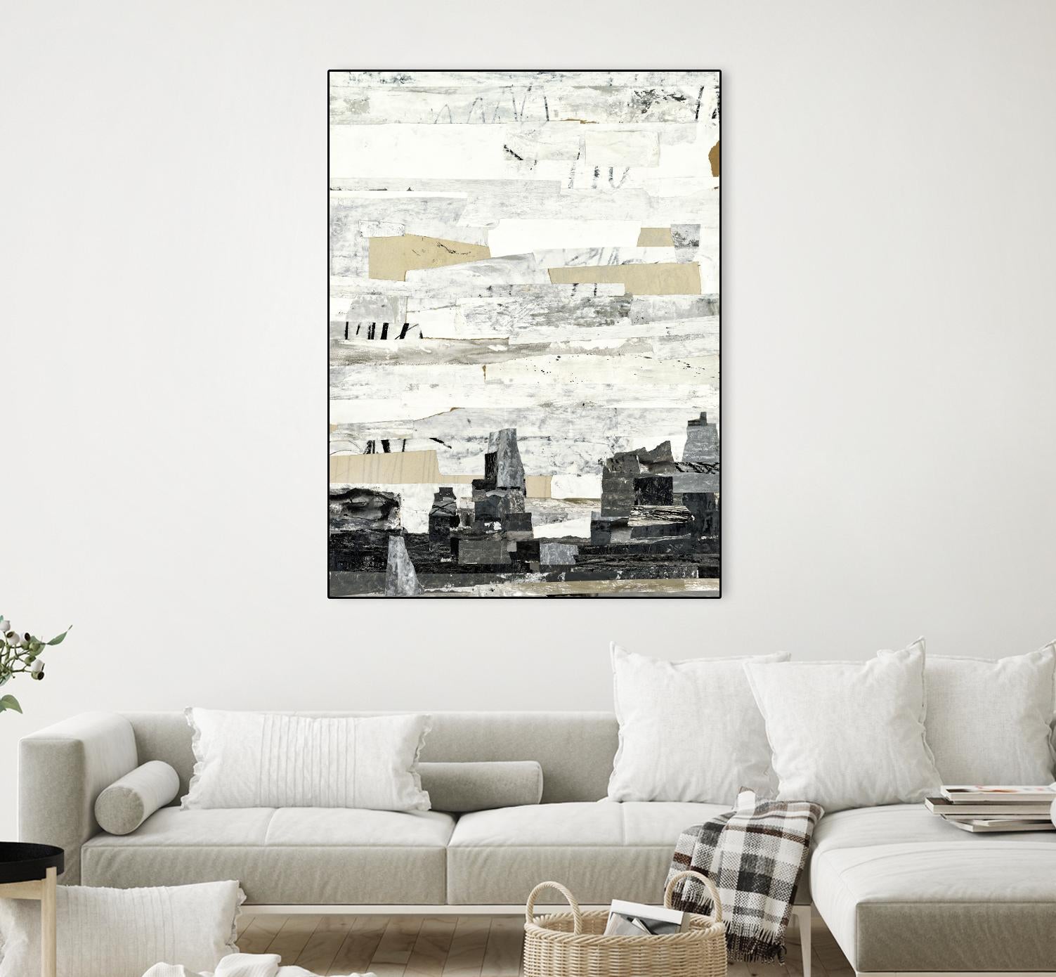 Linear Progression 4 by Kyle Goderwis on GIANT ART - grey abstract