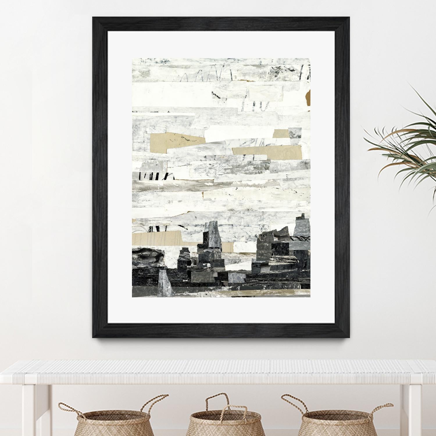 Linear Progression 4 by Kyle Goderwis on GIANT ART - grey abstract