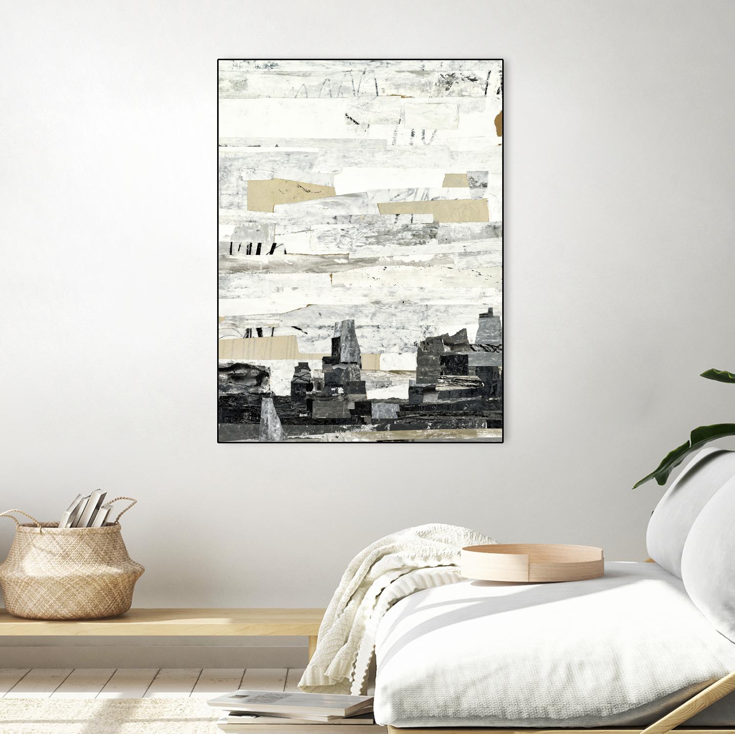 Linear Progression 4 by Kyle Goderwis on GIANT ART - grey abstract