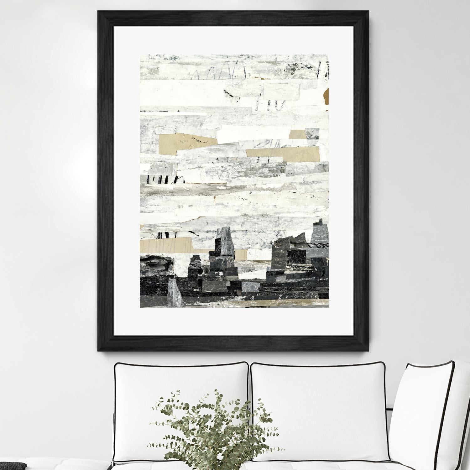 Linear Progression 4 by Kyle Goderwis on GIANT ART - grey abstract