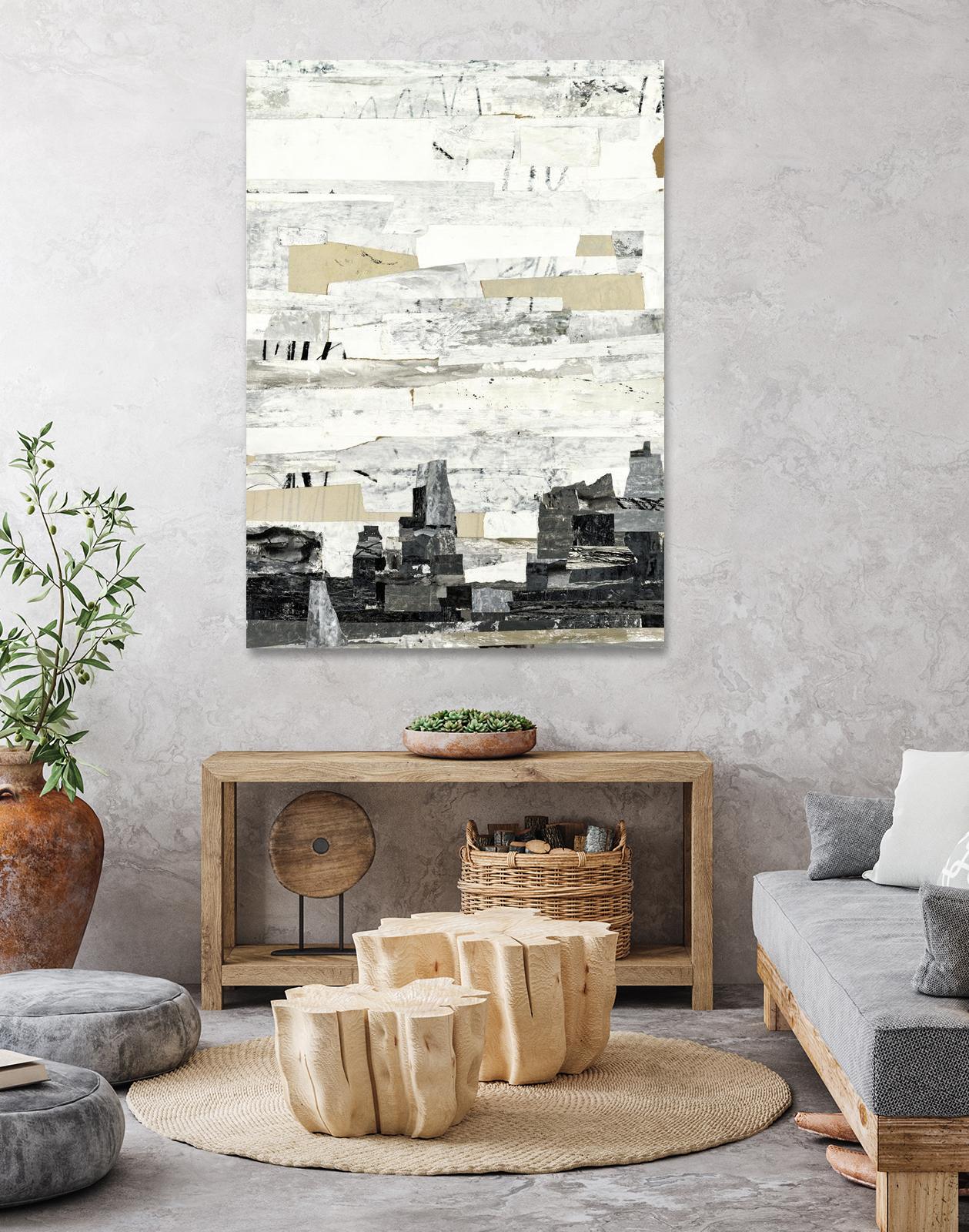 Linear Progression 4 by Kyle Goderwis on GIANT ART - grey abstract