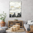 Linear Progression 4 by Kyle Goderwis on GIANT ART - grey abstract