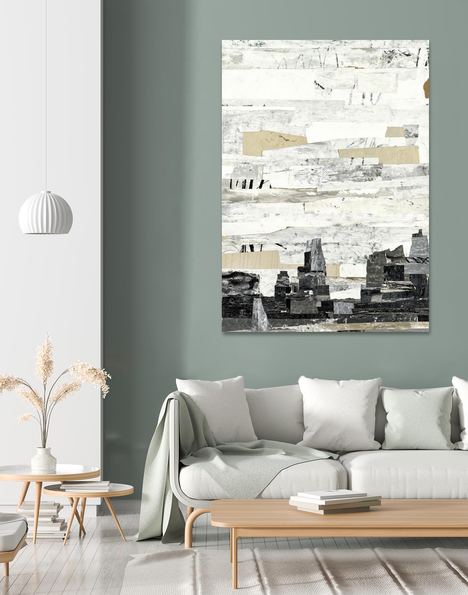 Linear Progression 4 by Kyle Goderwis on GIANT ART - grey abstract