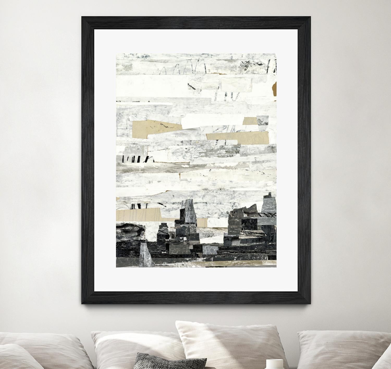 Linear Progression 4 by Kyle Goderwis on GIANT ART - grey abstract