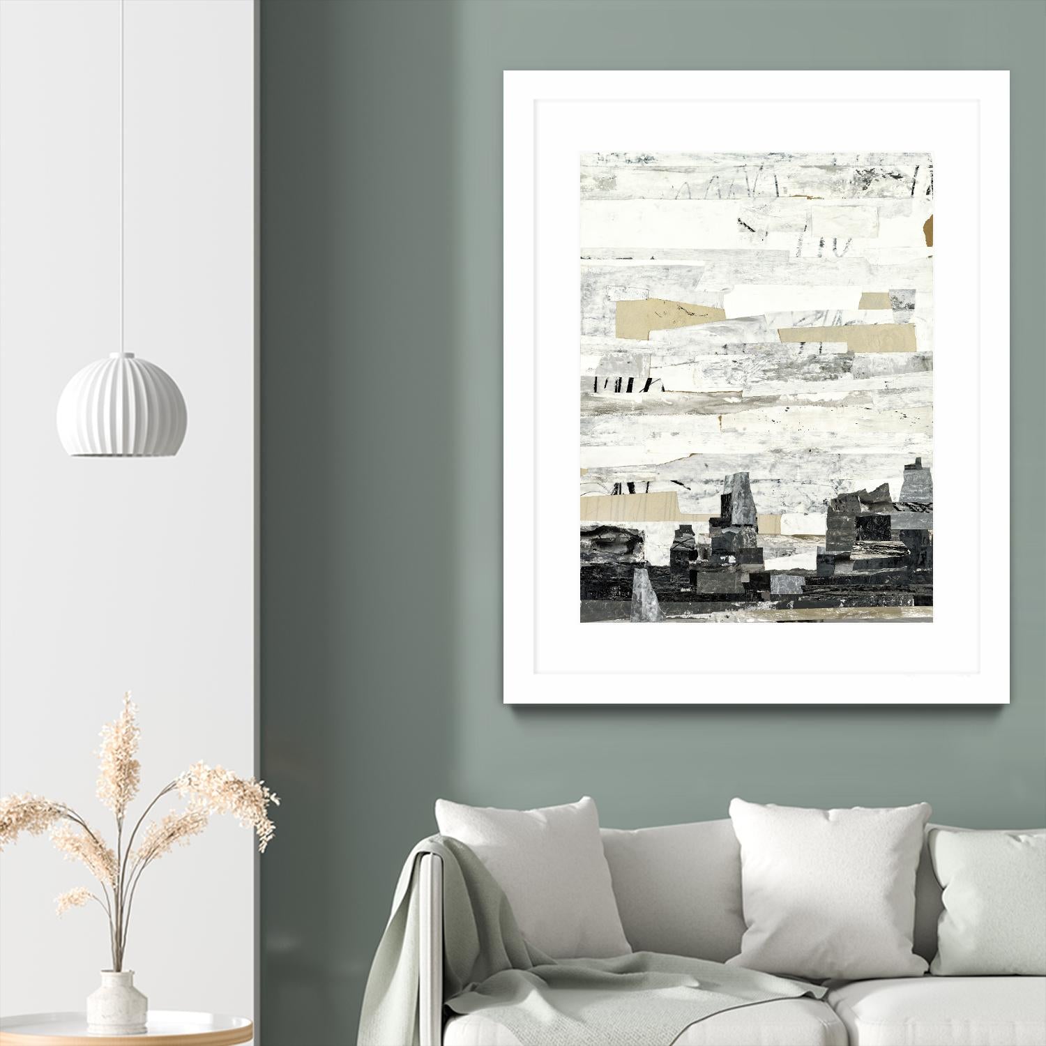 Linear Progression 4 by Kyle Goderwis on GIANT ART - grey abstract