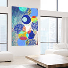 Patterned Circles 1 by THE Studio on GIANT ART - red abstract