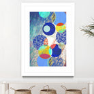 Patterned Circles 1 by THE Studio on GIANT ART - red abstract