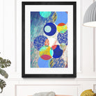 Patterned Circles 1 by THE Studio on GIANT ART - red abstract