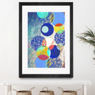 Patterned Circles 1 by THE Studio on GIANT ART - red abstract