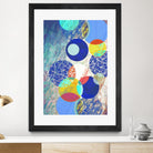 Patterned Circles 1 by THE Studio on GIANT ART - red abstract