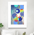 Patterned Circles 1 by THE Studio on GIANT ART - red abstract