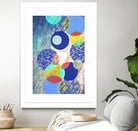 Patterned Circles 1 by THE Studio on GIANT ART - red abstract