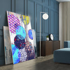 Patterned Circles 2 by THE Studio on GIANT ART - brown abstract