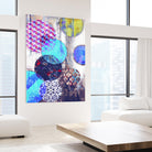 Patterned Circles 2 by THE Studio on GIANT ART - brown abstract