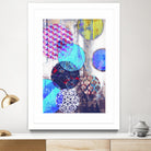 Patterned Circles 2 by THE Studio on GIANT ART - brown abstract