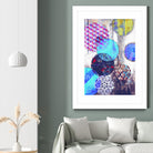 Patterned Circles 2 by THE Studio on GIANT ART - brown abstract