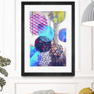 Patterned Circles 2 by THE Studio on GIANT ART - brown abstract