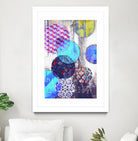 Patterned Circles 2 by THE Studio on GIANT ART - brown abstract